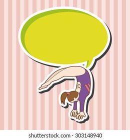 gymnastics theme elements