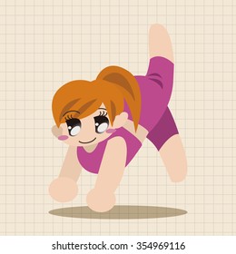 gymnastics theme elements