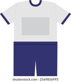 A gymnastics uniform set with a bib number