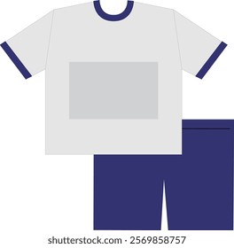 A gymnastics uniform set with a bib number