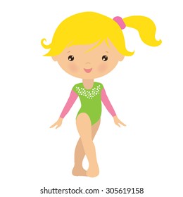 Gymnastics vector illustration