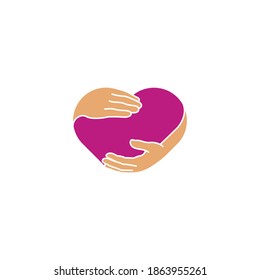 Logo del ginecólogo u obstetra. Vector