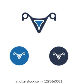 Gynecology Icon - Vector