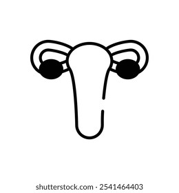 Gynecology vector icon stock illustration