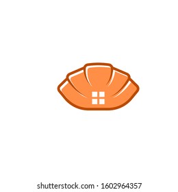 gyoza logo design vector template sign icon