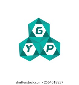 GYP creative minimalist letter logo. GYP unique vector initials alphabet letter logo design
