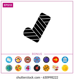 Gypsum Concept Icon