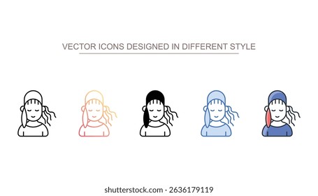 Ícone cigano design com fundo branco ilustração stock