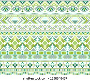 Gypsy pattern tribal ethnic motifs geometric seamless background. Graphic gypsy tribal motifs clothing fabric textile print traditional design with triangles