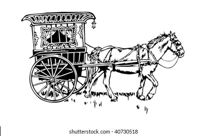 Gypsy Or Romani Wagon- Vardo