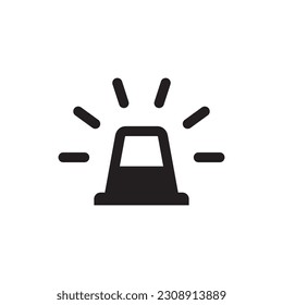 Gyrophare vector icon. Gyrophare flat sign design. Siren vector icon. Siren symbol pictogram. UX UI icon