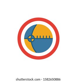 Gyroscope icon. Simple element from sensors icons collection. Creative Gyroscope icon ui, ux, apps, software and infographics.