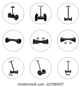 Gyroscope. Vector icons in a simple style. Element of design, interface.