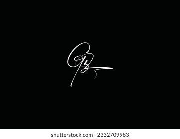 GZ  Abstract Letters Logo Monogram Logo Design