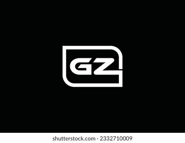 GZ  Abstract Letters Logo Monogram Logo Design