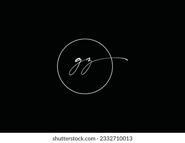 GZ  Abstract Letters Logo Monogram Logo Design