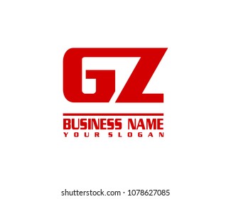 GZ company linked letter logo