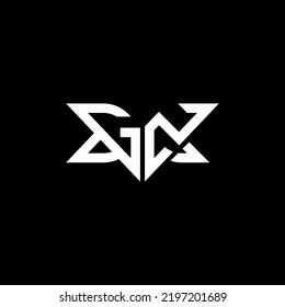 GZ letter logo creative design with vector graphic, GZ simple and modern logo.
