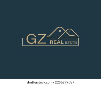 GZ Real Estate Consultants Logo Design Vectors images. Luxury Real Estate Logo Design