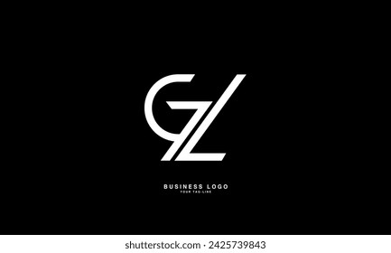 GZ, ZG, G, Z, Abstract Letters Logo Monogram