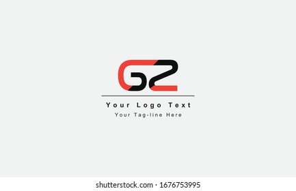 GZ or ZG letter logo. Unique attractive creative modern initial GZ ZG G Z initial based letter icon logo