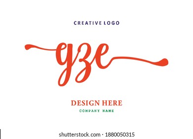El logotipo de la inscripción GZE es sencillo, fácil de entender y autoritario