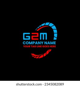 Logo de la letra GZM diseño creativo con gráfico vectorial, logotipo GZM simple y moderno. Diseño de alfabetos lujosos GZM  
