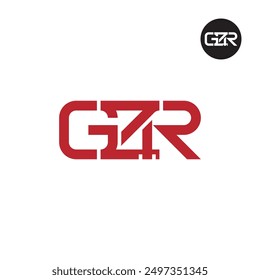 GZR Logo Letter Monogram Design