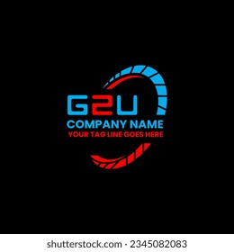 GZU letter logo creative design with vector graphic, GZU simple and modern logo. GZU luxurious alphabet design  