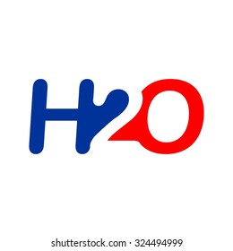 H 2 O Logo Template