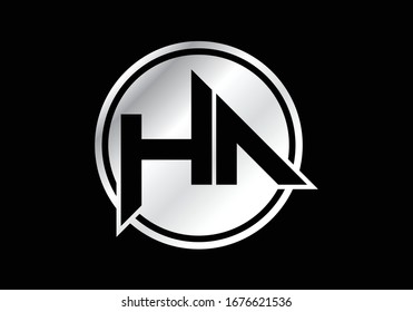 H A, HA Initial Letter Logo design vector template, Graphic Alphabet Symbol for Corporate Business Identity