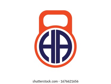 H A, HA Initial Letter Logo design vector template, Graphic Alphabet Symbol for Corporate Business Identity