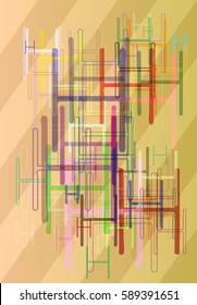 H Alphabet design background