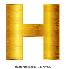 H alphabet emblem
