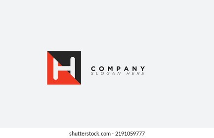 H Alphabet Buchstaben Initial Monogram Logo