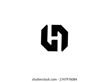 H alphabet logo vector design