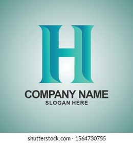 H alphabet vector logo inspirations 