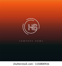 H & B Joint logo icon vector template.