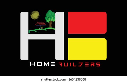 H and b logo with unique fresh new design