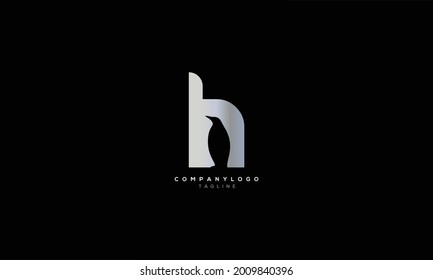 H Bird Logo Design Template Inspiration