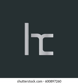 H & C Letter logo design vector element