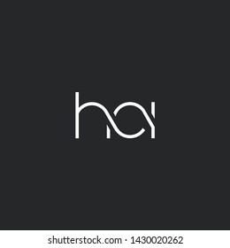H C I letters Joint logo icon vector for business card and corporate identity.