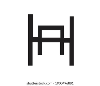 a and h creative logo designs and logo letters