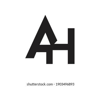 a and h creative logo designs and logo letters