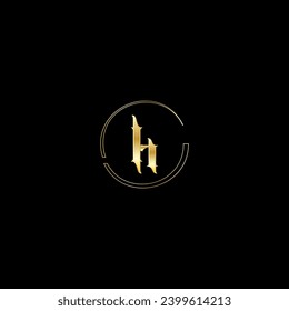Plantilla de diseño de logotipo de letras modernas y creativas