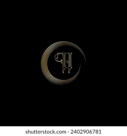 Plantilla de diseño de logotipo de letras modernas y creativas