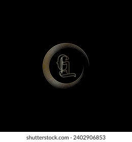 H creative modern letters logo design template