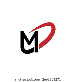 H and D letter vector logo with elegant style