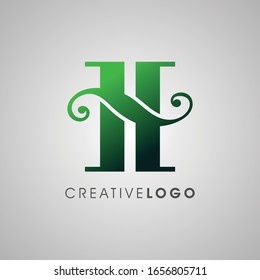 H Design Company H Logo Initial H Letter Vector H