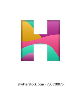 H ,First character from your name icon